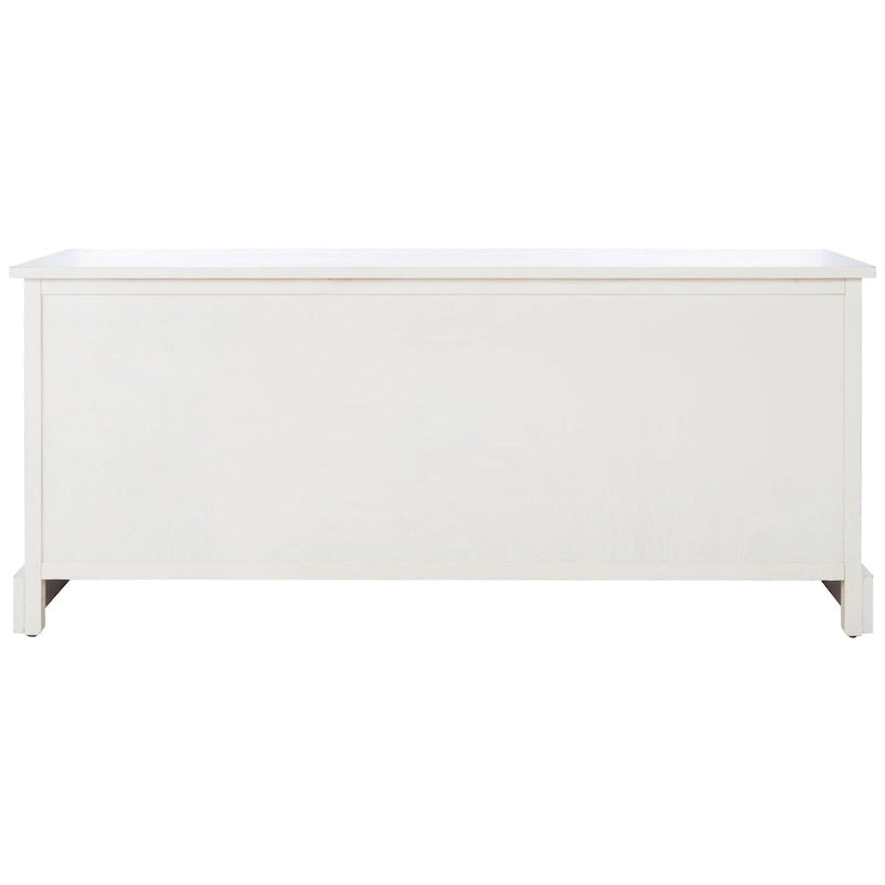 Storage Bench 3 Wicker Basket Drawers Open Shelf Wood Frame Sand Black Brown White