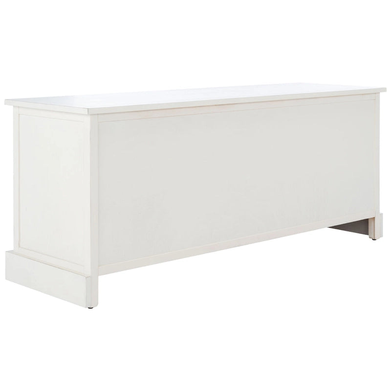Storage Bench 3 Wicker Basket Drawers Open Shelf Wood Frame Sand Black Brown White