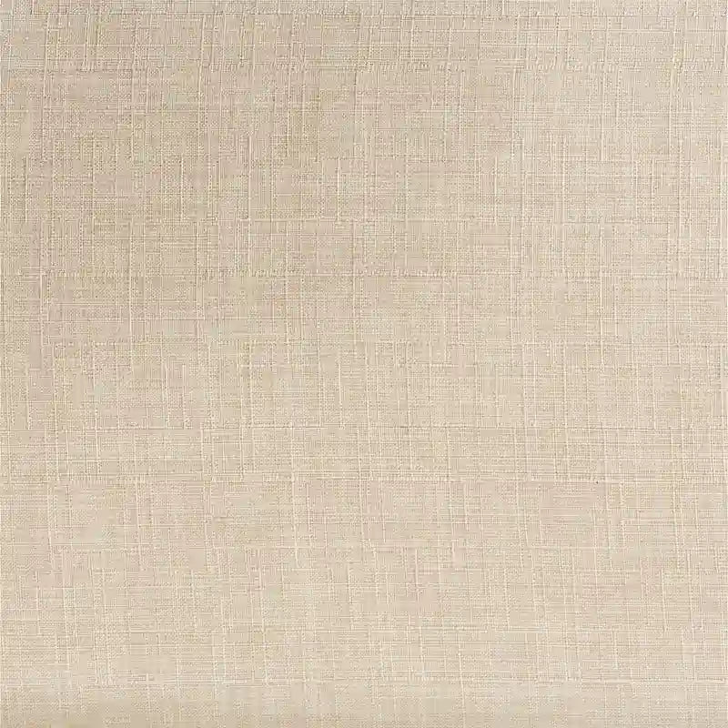 Panca senza schienale rivestita in lino, struttura in legno di caucciù color espresso, 52W, da pranzo, ingresso, camera da letto